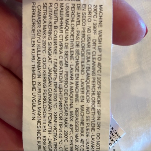 White 100% Linen Pocketed Skirt by MNG Mango, XS, Trending Summer Boho Airy - Picture 11 of 16